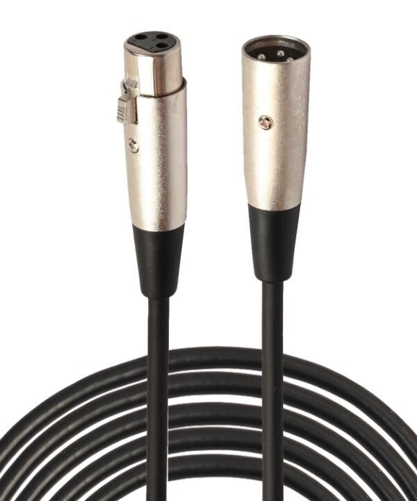 5m 3-Pin XLR Male to XLR Female MIC Shielded Cable Microphone Audio Cord