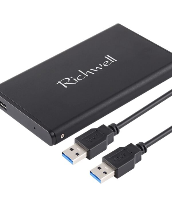 Richwell SATA R2-SATA-160GB 160GB 2.5 inch USB3.0 Super Speed Interface Mobile Hard Disk Drive, 160GB