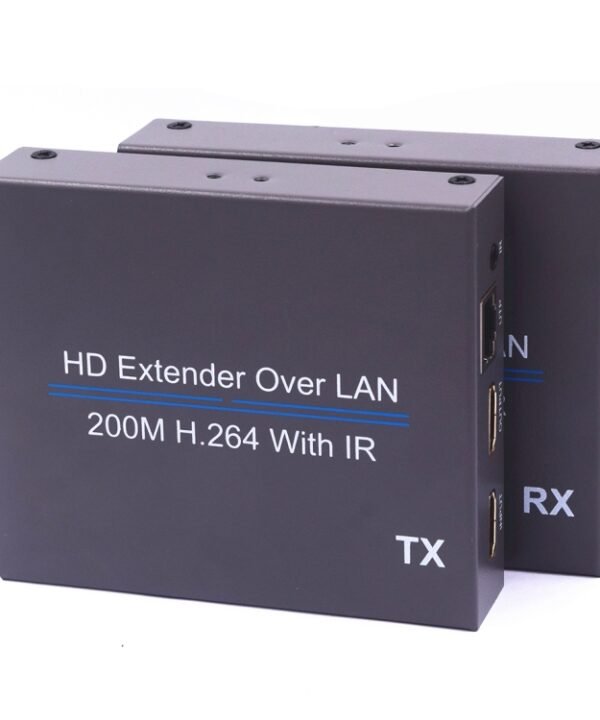 NK-E200IR 200m Over LAN HDMI H.264 HD (Transmitter + Receiver) Extender with IR