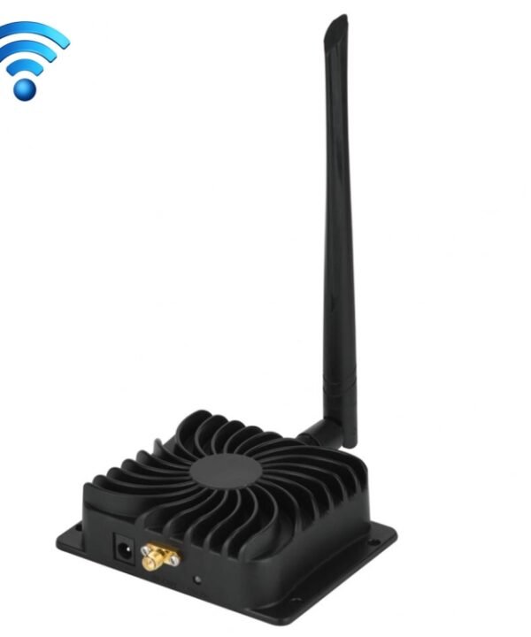 EDUP EP-AB003 8W 2.4GHz WiFi Signal Extender Broadband Amplifier with Antenna for Wireless Router, EU Plug