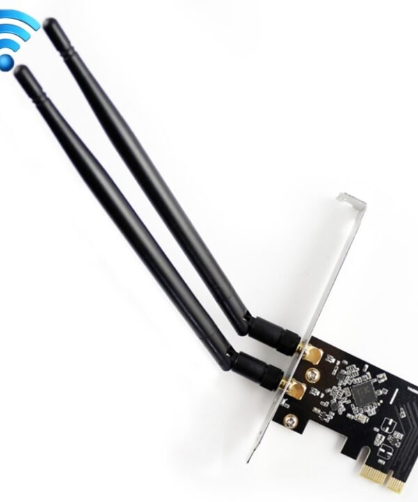 EDUP EP-9607 1200Mbps Dual-Band PCI-E Express Wireless Adapter Network Card with 2 x 6dBi Antennas