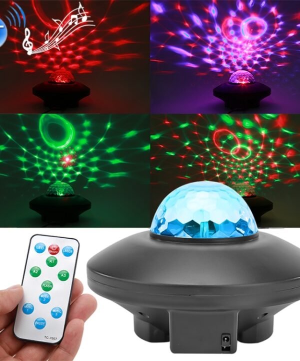 10W Bluetooth Water Ripple Laser Star Projector Light