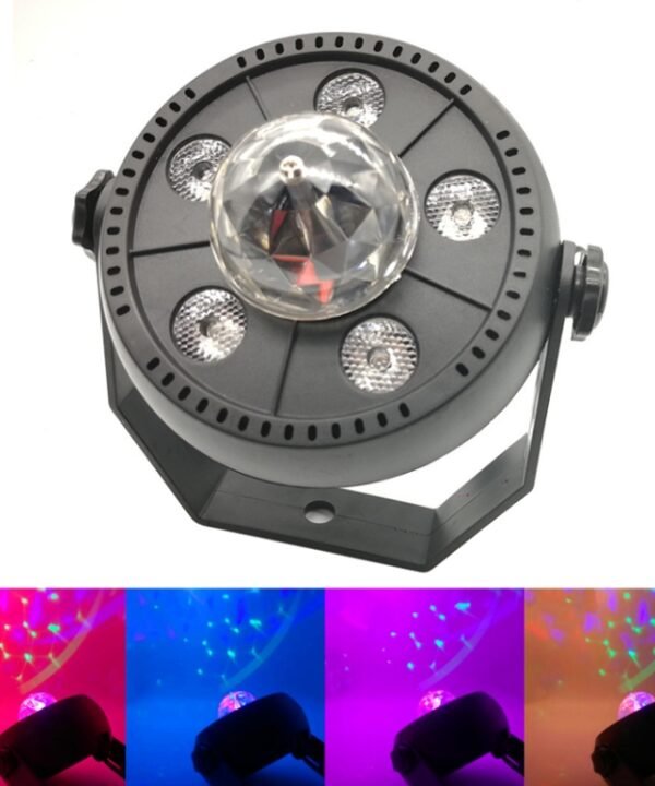 11W 5 LEDs Colorful Rotating Magic Ball LED PAR Light