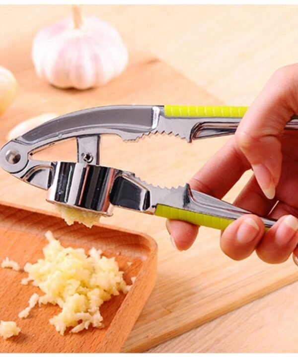 Multi-function Stainless Steel Garlic Presses Garlic Squeezer Tool Crusher Garlic Ginger Grater Nutcracker Kitchen Tool