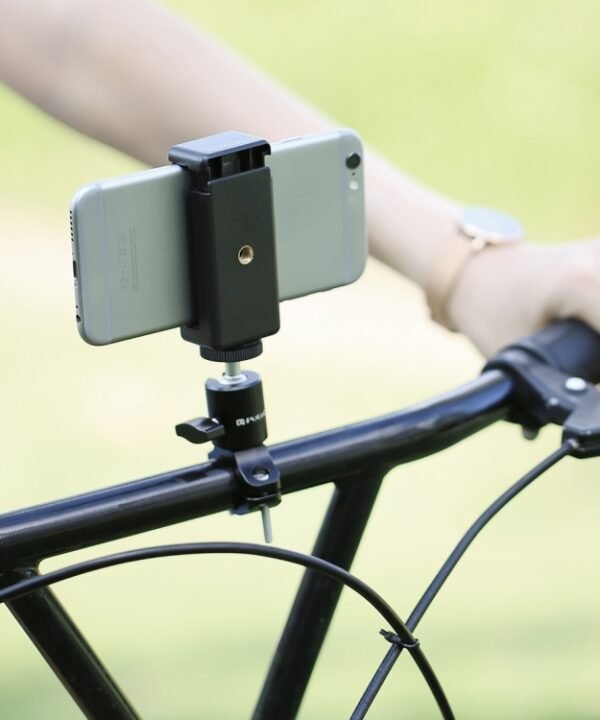 PULUZ Bike Aluminum Handlebar Tripod Ball Head Adapter Mount for DJI, Insta360, GoPro and Other Action Cameras
