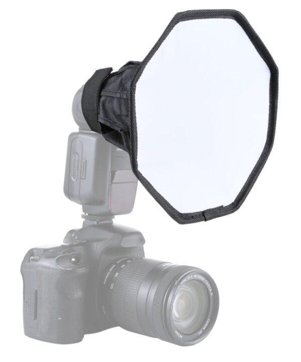 PULUZ 20cm Octangle Style Foldable Soft Flash Light Diffuser Softbox