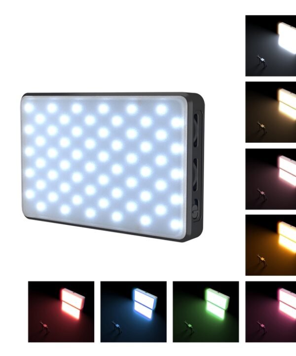 PULUZ 2500K / 9000K 120 LEDs Live Broadcast Video LED Light Photography Beauty Selfie Fill Light with Switchable 6 Colors Filters, 120 LEDs Fill Light
