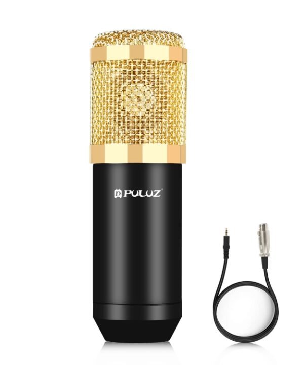 PULUZ Condenser Microphone Studio Broadcast Professional Singing Microphone