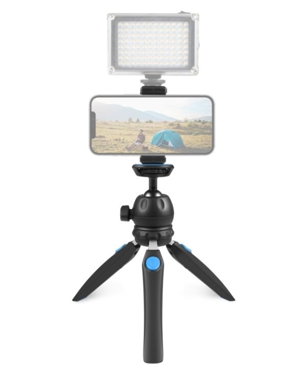PULUZ Mini VLOG Live Stabilizer Stand Tripod with Phone Clamp for Smartphones, Mini VLOG Live Stabilizer (Black), Mini VLOG Live Stabilizer(Blue), Mini VLOG Live Stabilizer(Red)