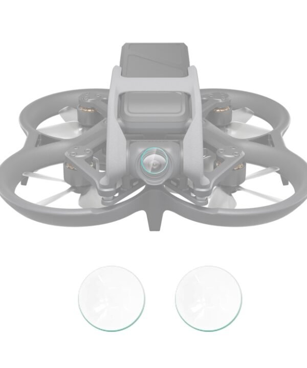 For DJI Avata PULUZ 2pcs Tempered Glass Drone Lens Film, For DJI Avata
