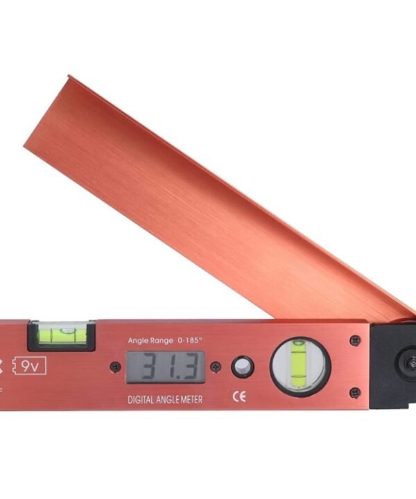 Digital LCD Display Angle Meter with Spirit Level