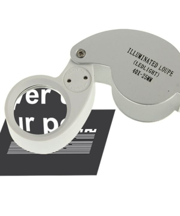 40X-25MM LED Illuminated Loupe / Jewelry Magnifier