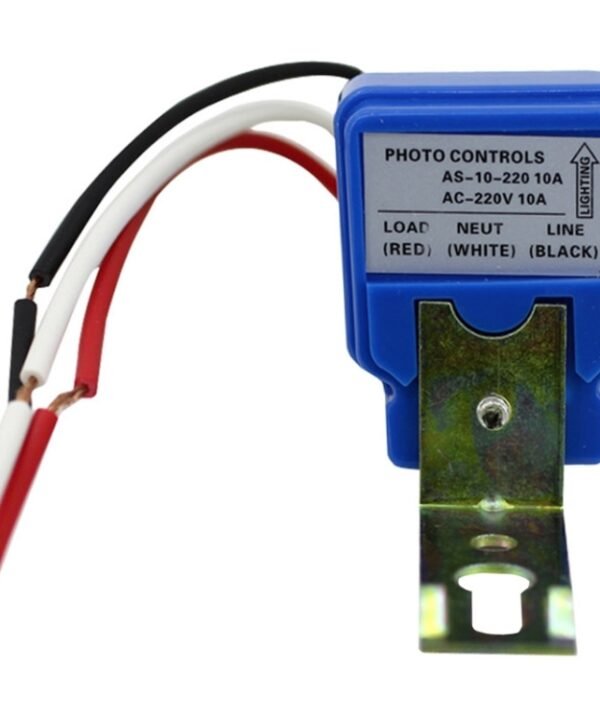 AS-10 220V 10A Waterproof Auto On Off Street Light Sensor Control Switch