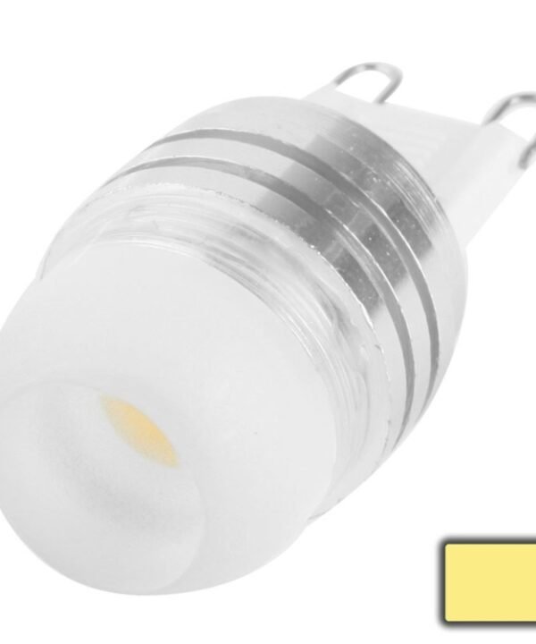 G9 2W LED Fog Light, 180LM, 3000-3500K Warm White Light, DC 12V