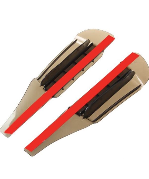 2 PCS Flexible Shielding Rain Board Rain Eyebrow with Wind Guide Apparatus for Car Rearview Mirrors, Flexible Shielding Rain Board