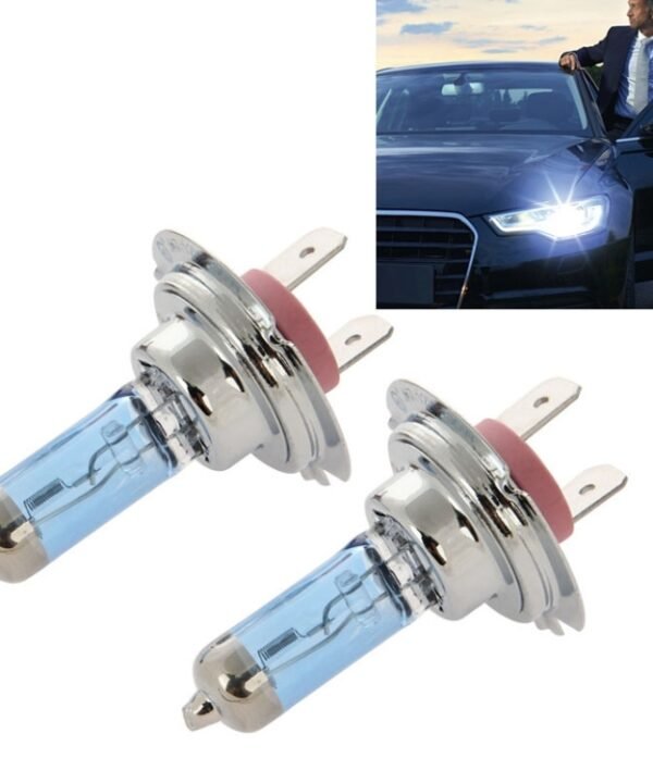 PEGASUS H7 Halogen Car Headlight Lamp, 1800 Lumens Warm White Light, 12V / 100W 5000K