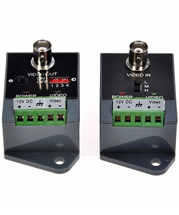 Active CCTV UTP Twisted Pair Video Balun Transmitter and Receiver
