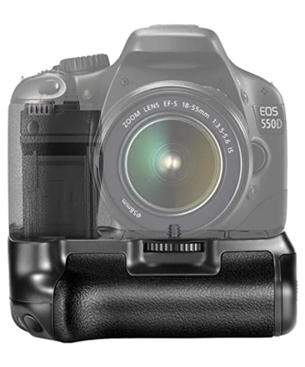 Battery Grip for Canon EOS 550D with Two Battery Holder