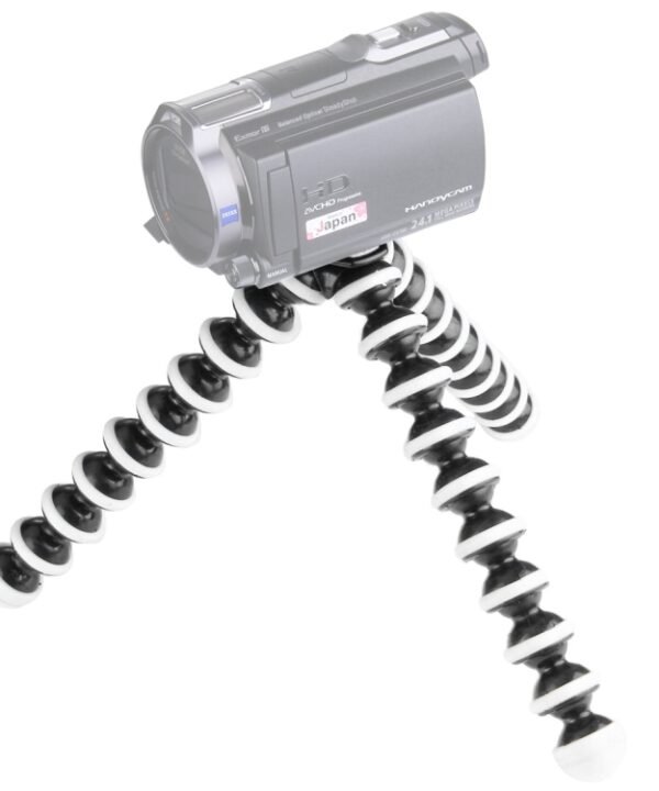 Flexible Grip Digital Camera Tripod (Load: 3kgs)(Black)