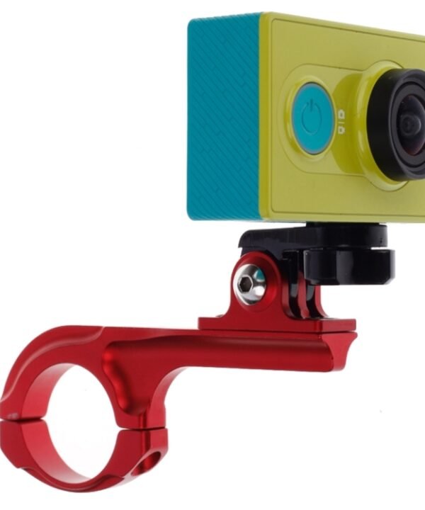 Bicycle Handlebar Holder with Connector Mount for Xiaomi Yi Sport Camera(XM34), Connector Mount (Red), Connector Mount (Black)