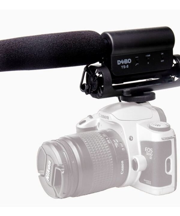 DEBO YS-8 Professional Photography Interview Dedicated Microphone for DSLR & DV Camcorder