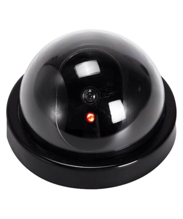 Realistic Looking Fake Dummy Motion Detection System Security Camera(Black)
