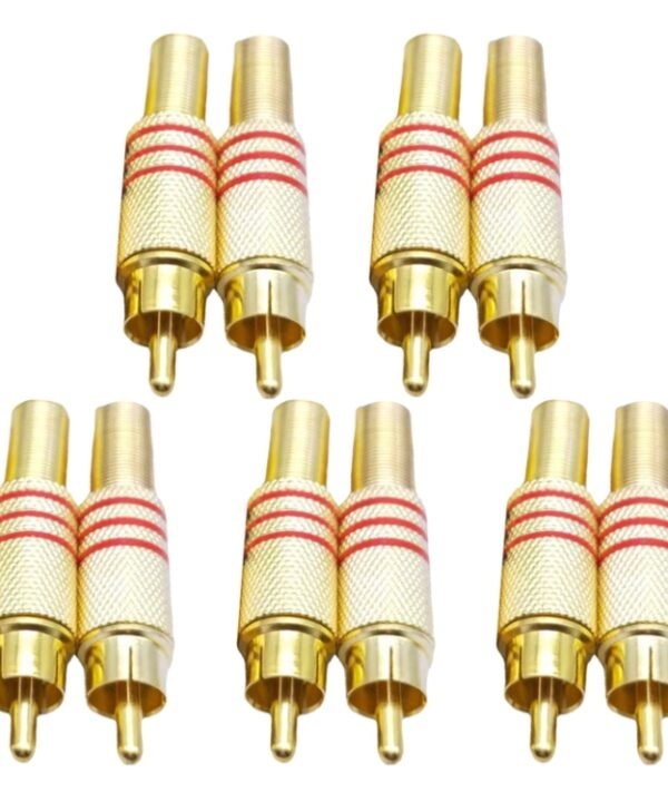 JL0924 3.5mm RCA Jack Connector (10 Pcs in One Package, the Price is for 10 Pcs), JL0924 3.5mm RCA (Red), JL0924 3.5mm RCA (Black)
