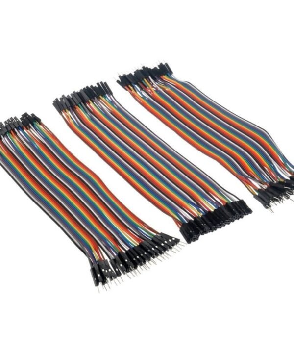 40 PCs Breadboard Male to Male / Male to Female / Female to Female Jumper Cable (120 PCs per package)