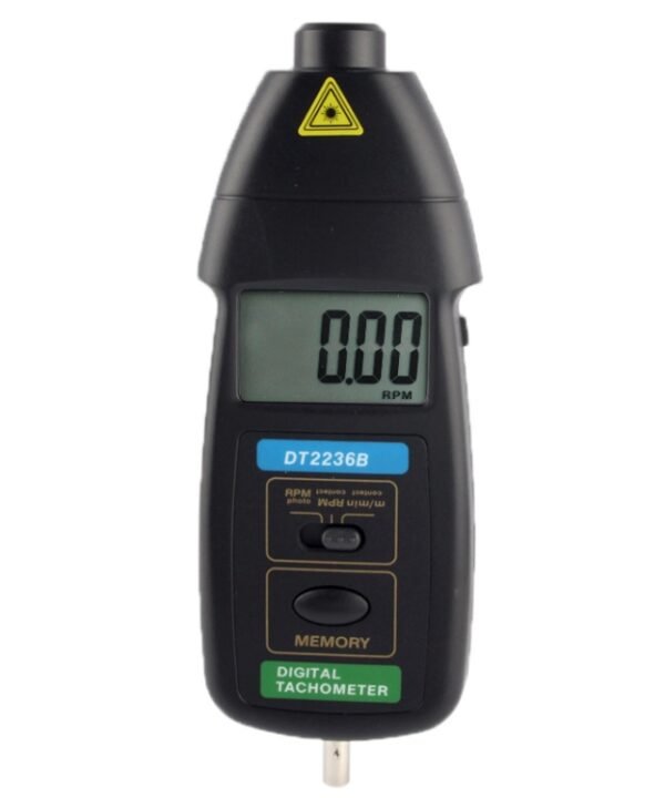 Contact & Non Contact Laser Digital Tachometer (DT2236B)