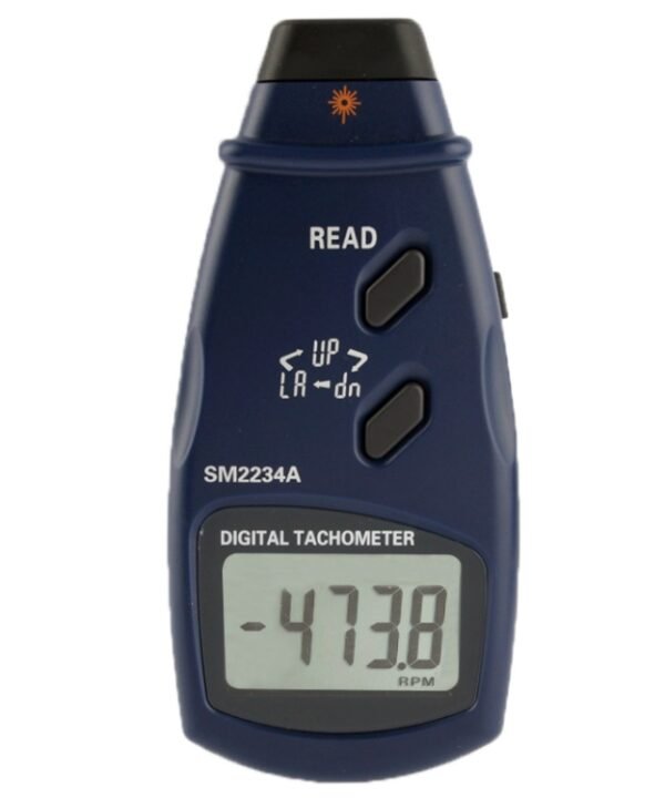 Digital Laser Photo Tachometer Non Contact RPM Tach (SM2234A)