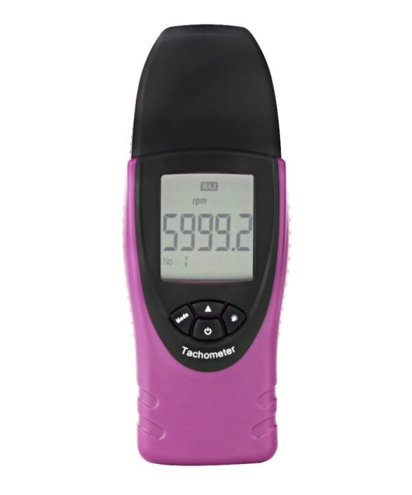 ST8030 Mini Digital Photo Laser Digital Tachometer Non Contact High Accuracy MPU LCD Display(Purple)