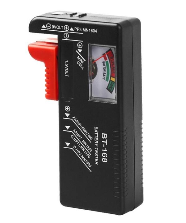 Universal Battery Tester for 1.5V AAA, AA and 9V 6F22 Batteries