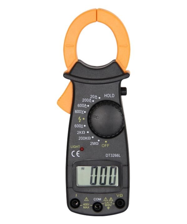 3 1/2 Digital Clamp Meter, Max Reading of 1999