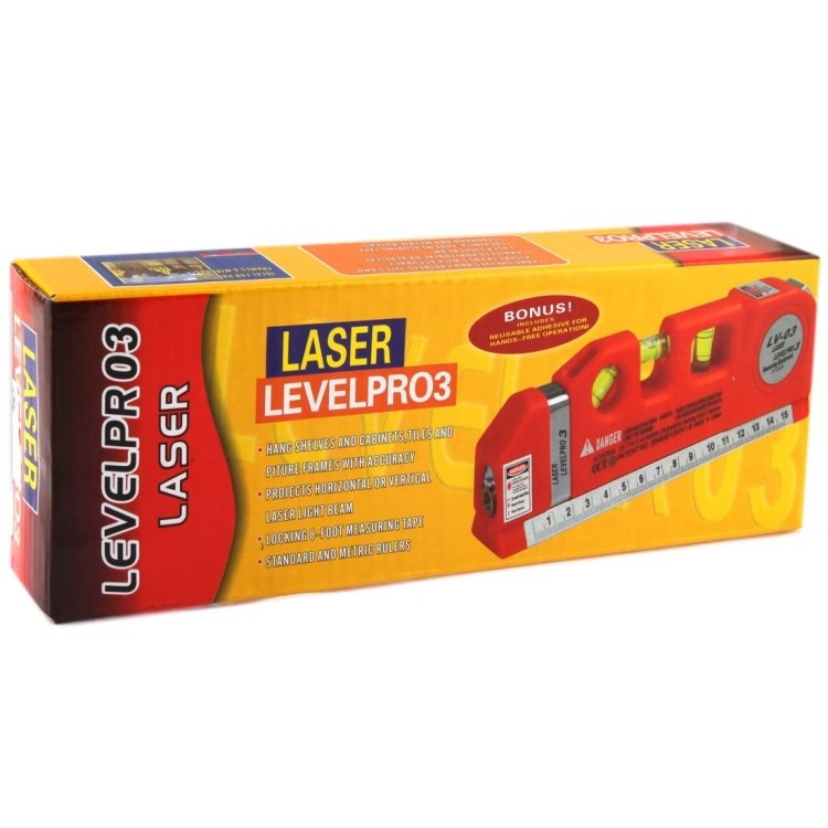 Level Laser Aligner Horizon Vertical Measuring Tape - Image 7