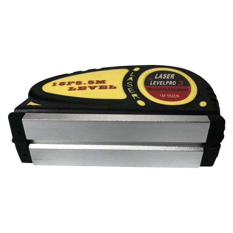 Laser Level with Tape Measure Pro (550cm), LV-05(Yellow) - Image 4