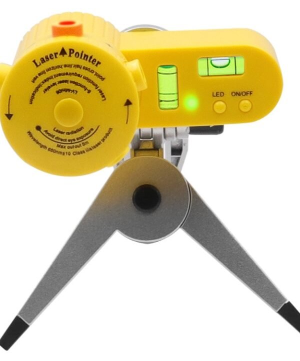LV-06 8-Function Laser Level Leveler with Tripod(Yellow)