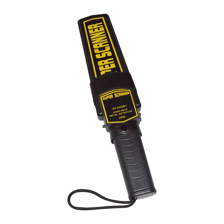 Portable Hand-Held Security Metal Detector (GP 3003B1)(Black) - Image 2