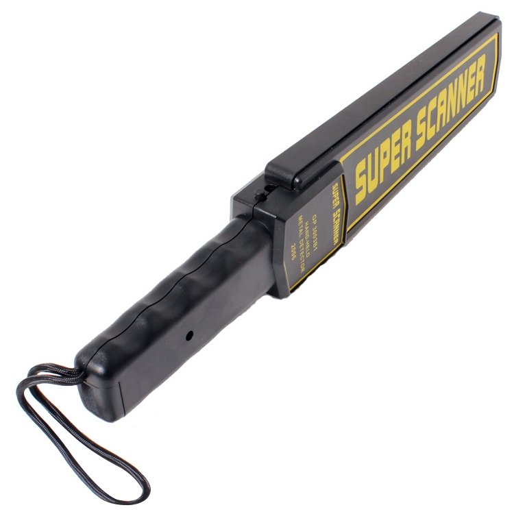Portable Hand-Held Security Metal Detector (GP 3003B1)(Black) - Image 4