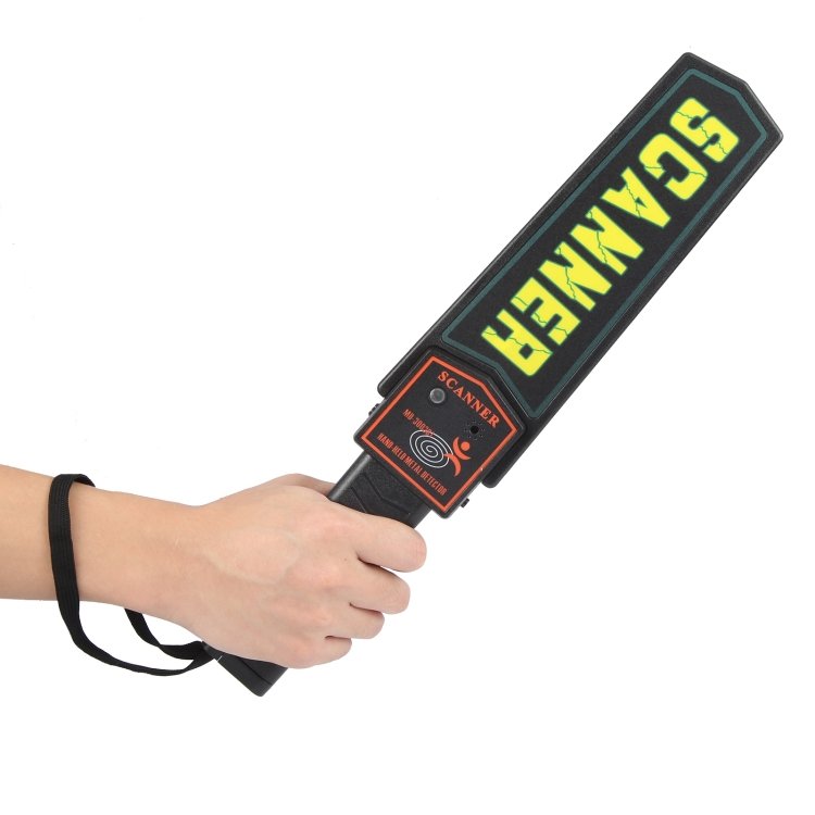 Super Scanner wand Metal Detector (MD-3003B1)(Black) - Image 4