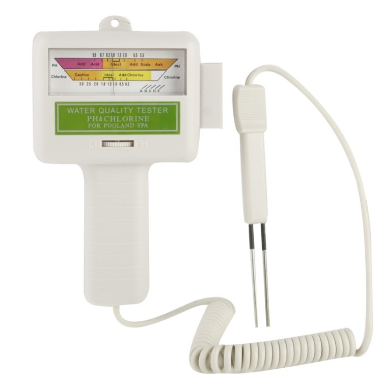 Home Swimming Pool Water PH / CL2 Tester, Cable length: 1.2m - Image 3