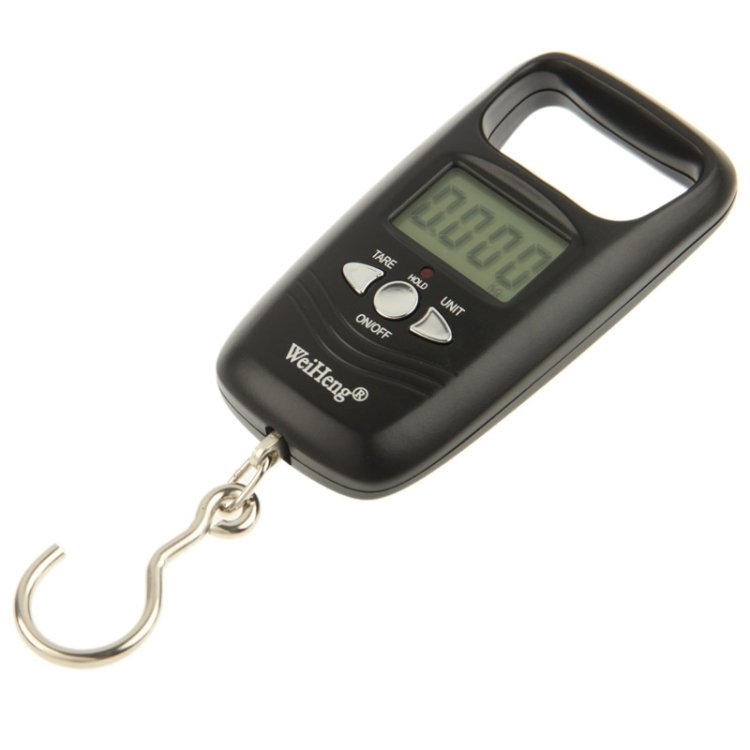 50kg x 10g LCD Electronic Travel Luggage Hook Weight Scale (WH-A17) - Image 3