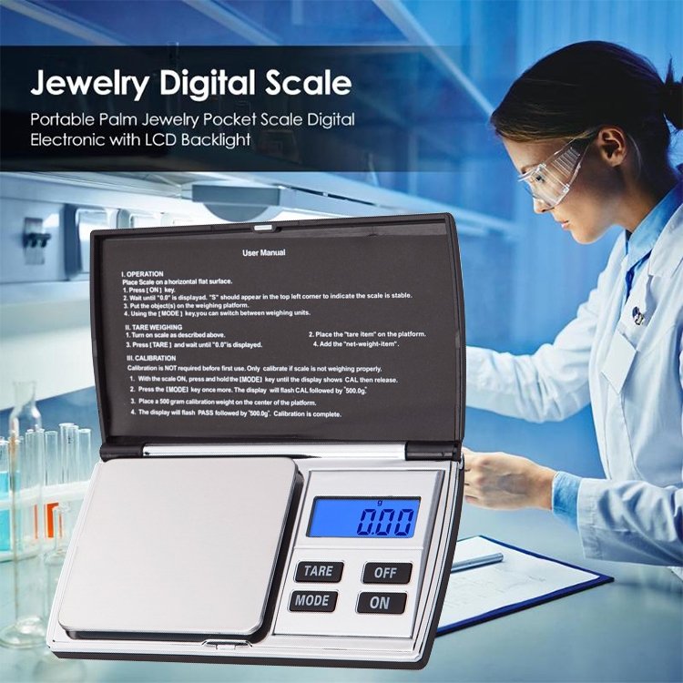 200g / 0.01g Digital Diamond Scale - Image 7
