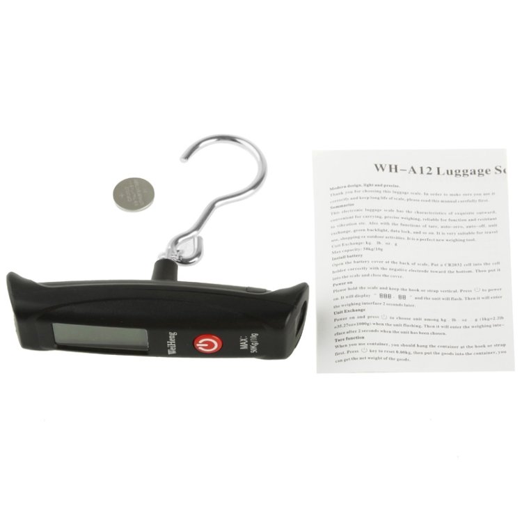 A12 Portable Electronic Luggage Scale (50kg/10g) - Image 5