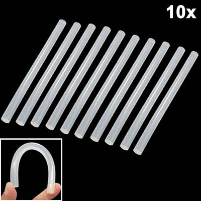 10x Practical Transparent White Hot Melt Glue Stick, Size: 270 x 11mm (10pcs in one packaging, the price is for 10pcs) - Image 2