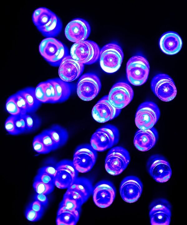 For Christmas Party, 30 LED,  2-Mode Flash, Battery Powered, 3m Blue Light, 3m Red Light, 3m Warm White, 3m White Light, 3m Pink Light, 3m Green Light, 3m Purple Light, 3m Yellow Light