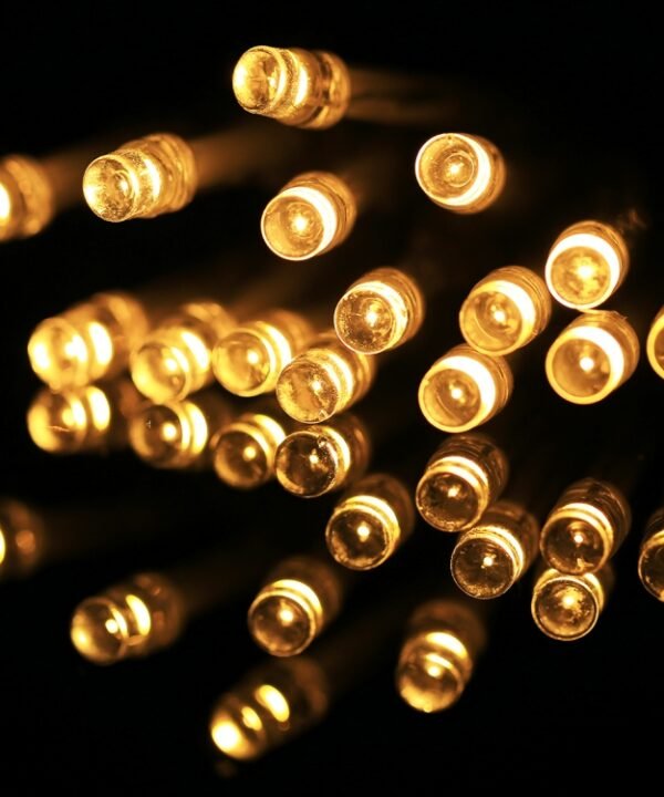For Christmas Party, 20 LED 2-Mode Flash, Battery Powered, 2m Warm White, 2m  White Light