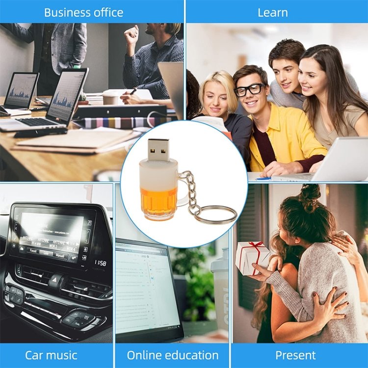 Beer Keychain Style USB Flash Disk with 16GB Memory - Image 7