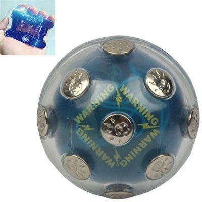 Fashion Metal Decoration Can Switch Electric Shock Power Ball - Image 2