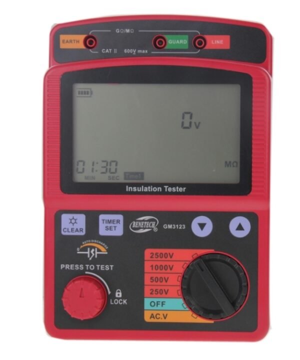 BENETECH GM3123 High Voltage Insulation Tester