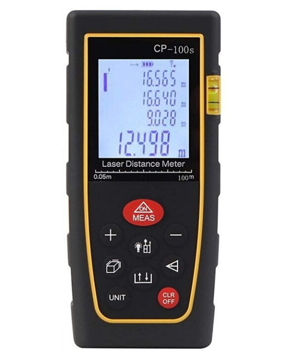 CP-100S Digital Handheld Laser Distance Meter, Max Measuring Distance: 100m